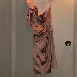 One shoulder dress